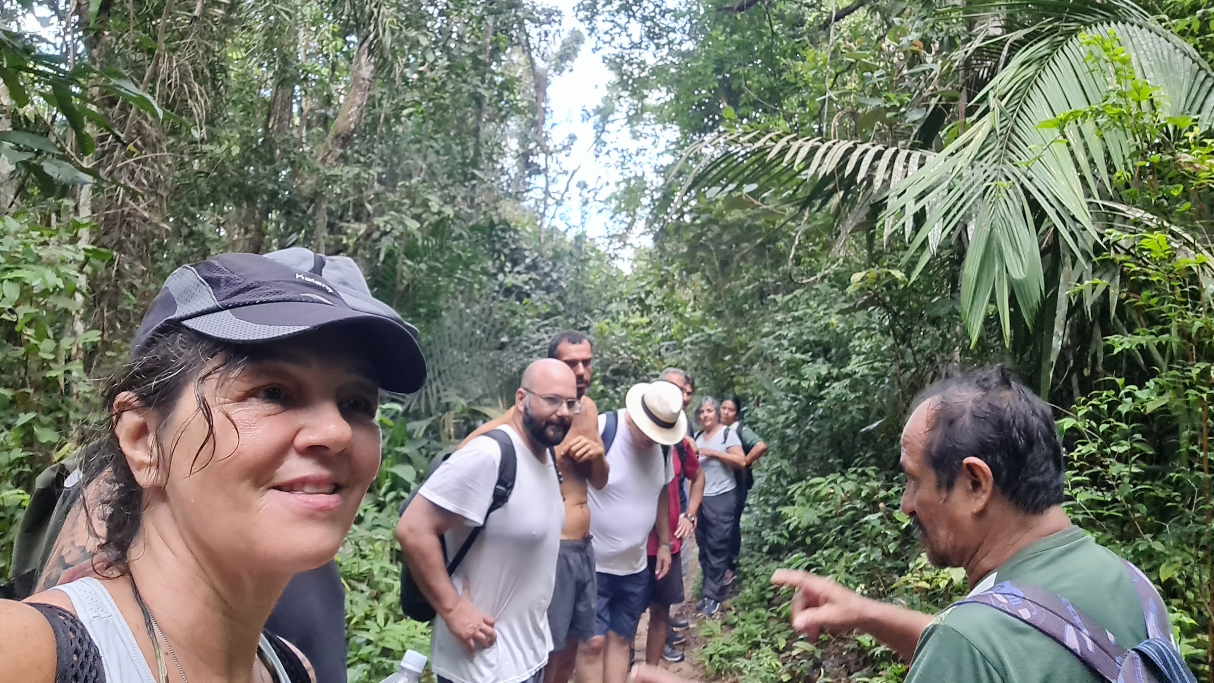 Registro humano da missão Amazônia