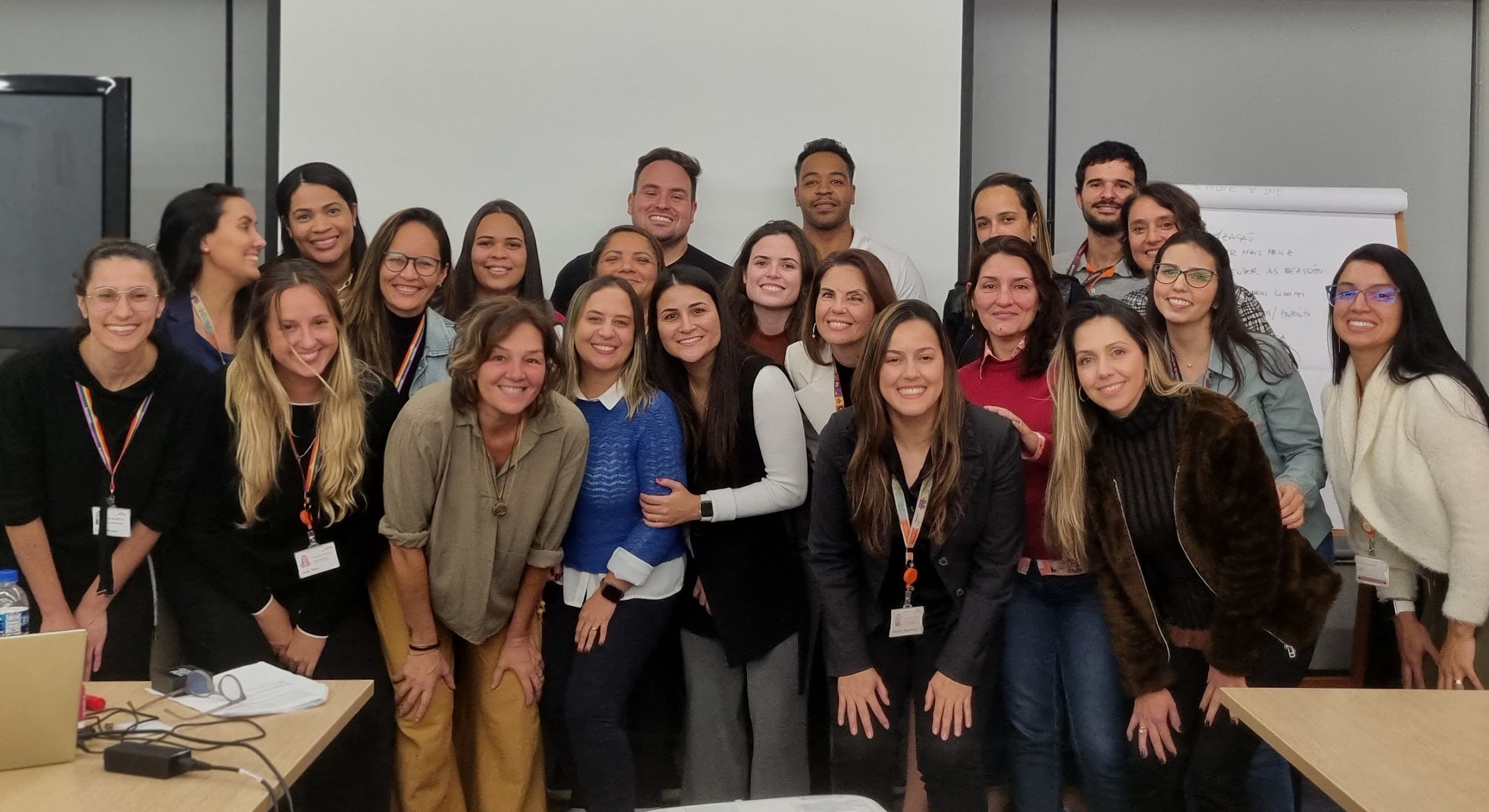 Vivência corporativa conduzida pelo ATZ com equipes e lideranças
