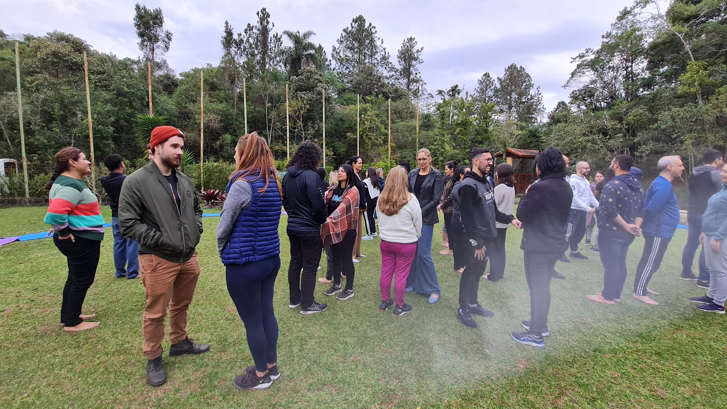Experiência do ATZ em ambiente empresarial com grupo em atividade guiada