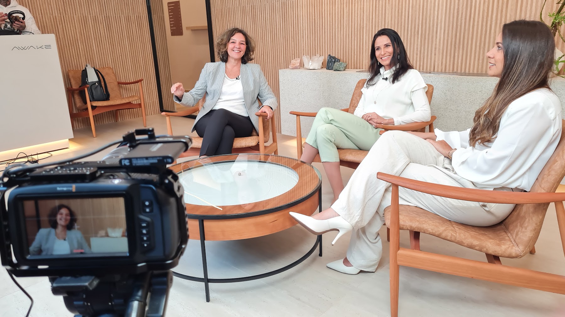 Wilma Bolsoni em conversa e gravação